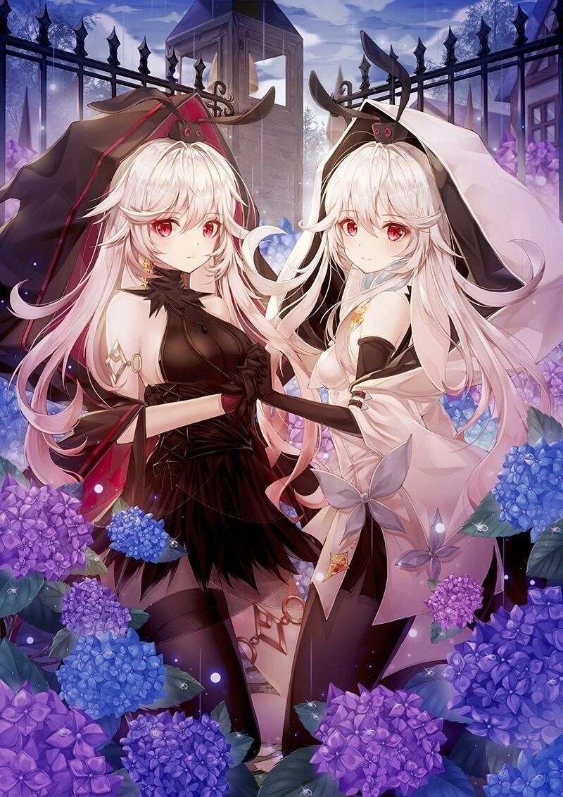 Hình tượng Song Tử anime vui tươi và tinh tế