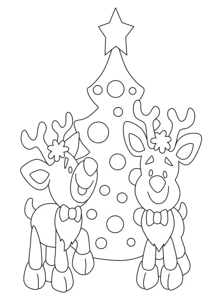 Hòa mình vào không khí lễ hội với tranh tô màu Noel độc đáo