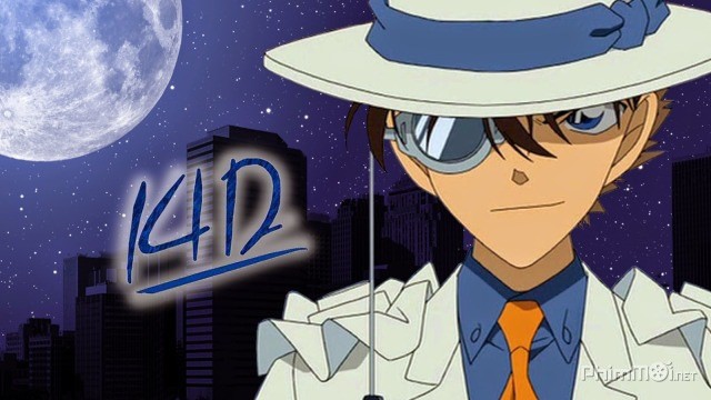 Kaito Kid với nụ cười đầy toan tính