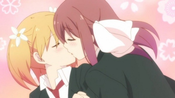 Kết nối vô hình giữa hai trái tim trong ảnh anime bách hợp