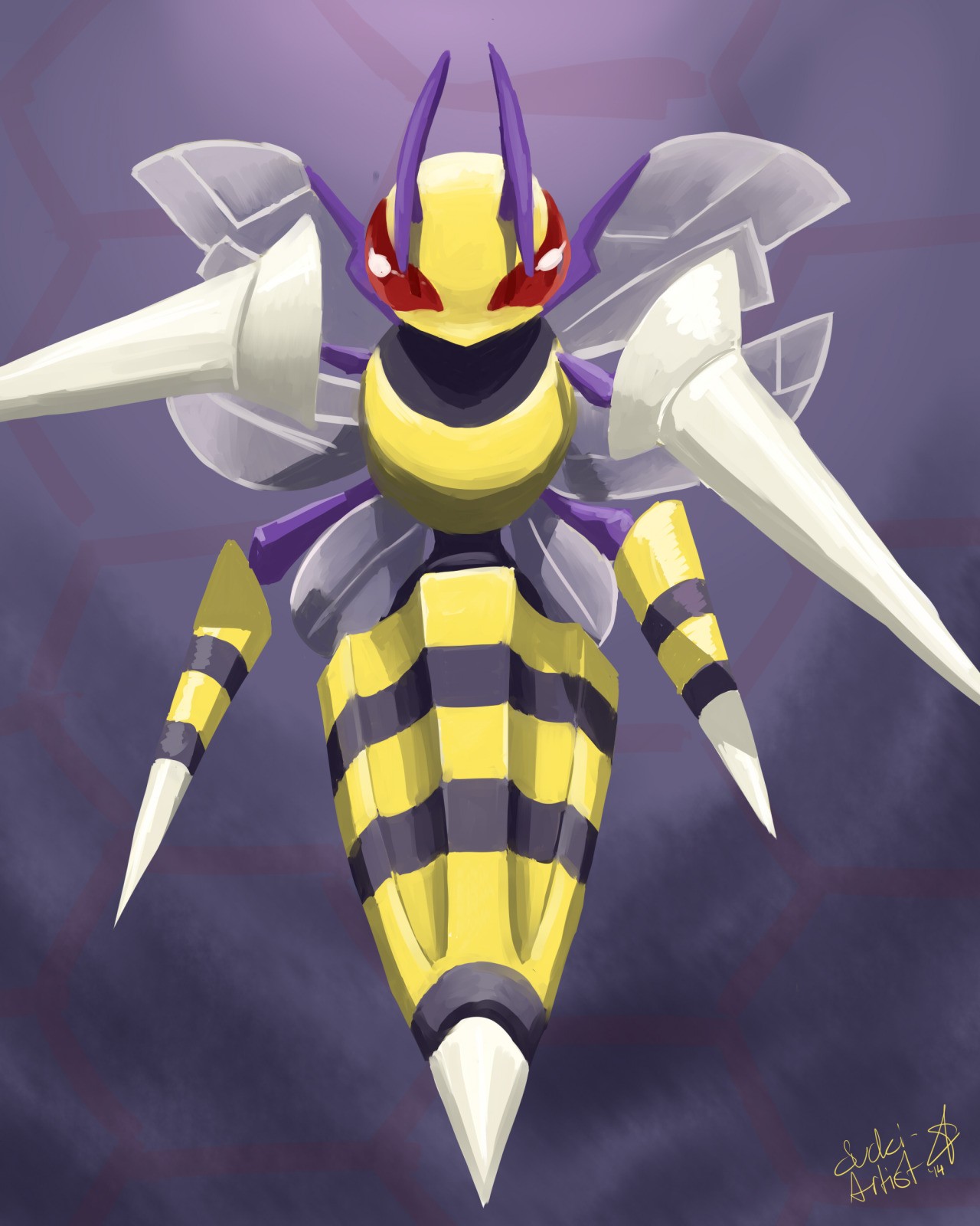 Khí chất dũng mãnh của Beedrill
