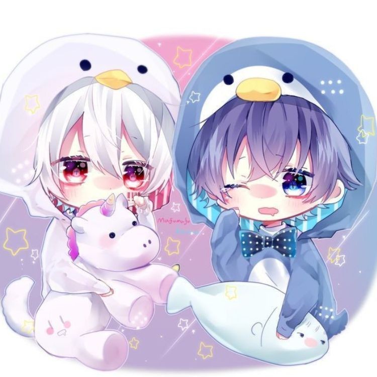 Khoảnh khắc đáng yêu của hai nhân vật anime