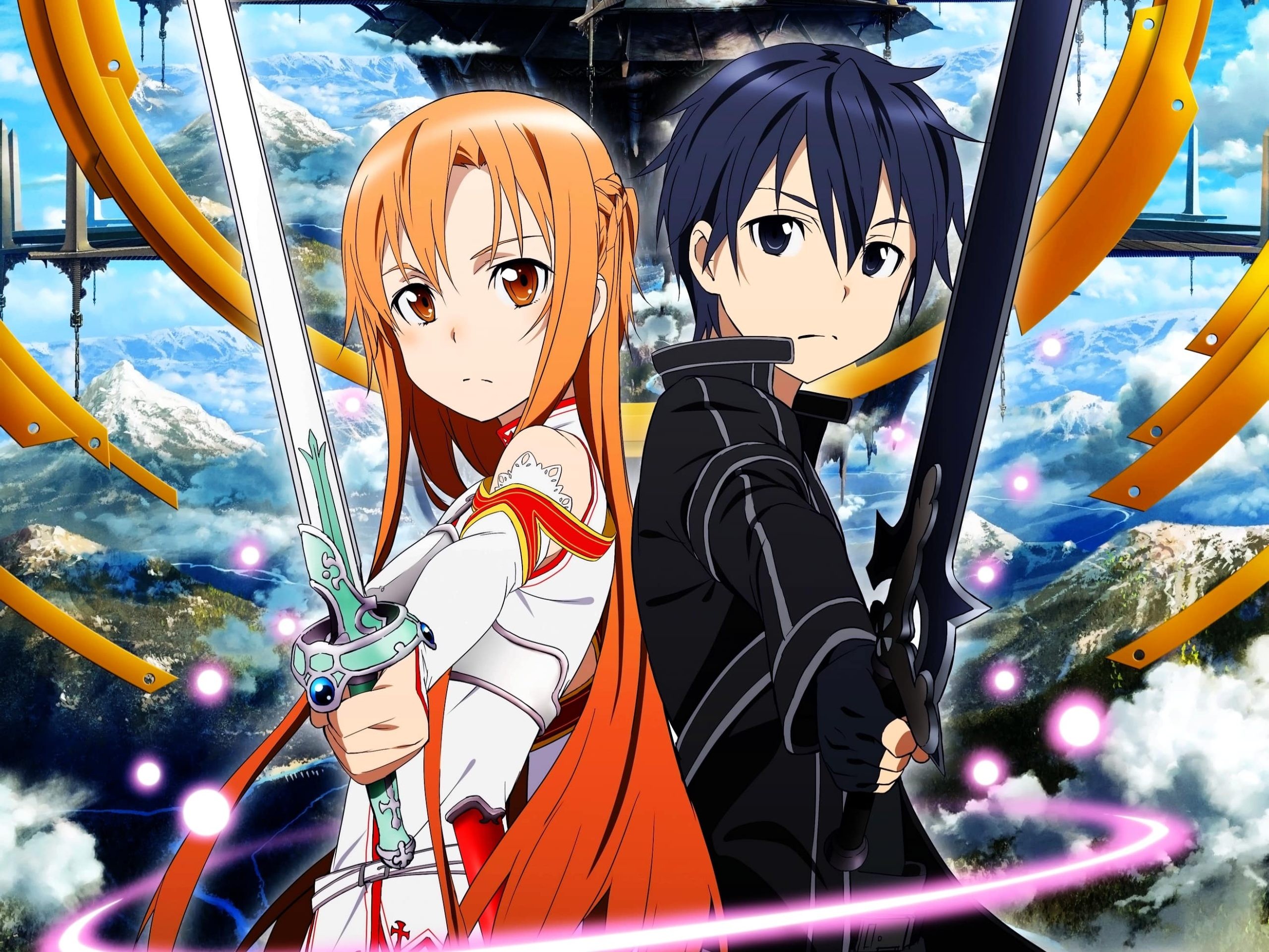 Kirito với ánh mắt lãng mạn khi nhìn về phía người yêu