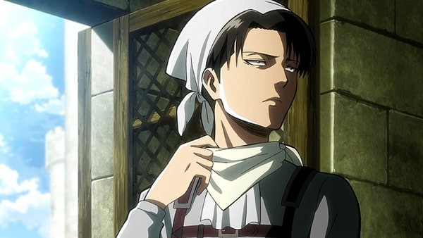 Levi Ackerman phong thái tự tin