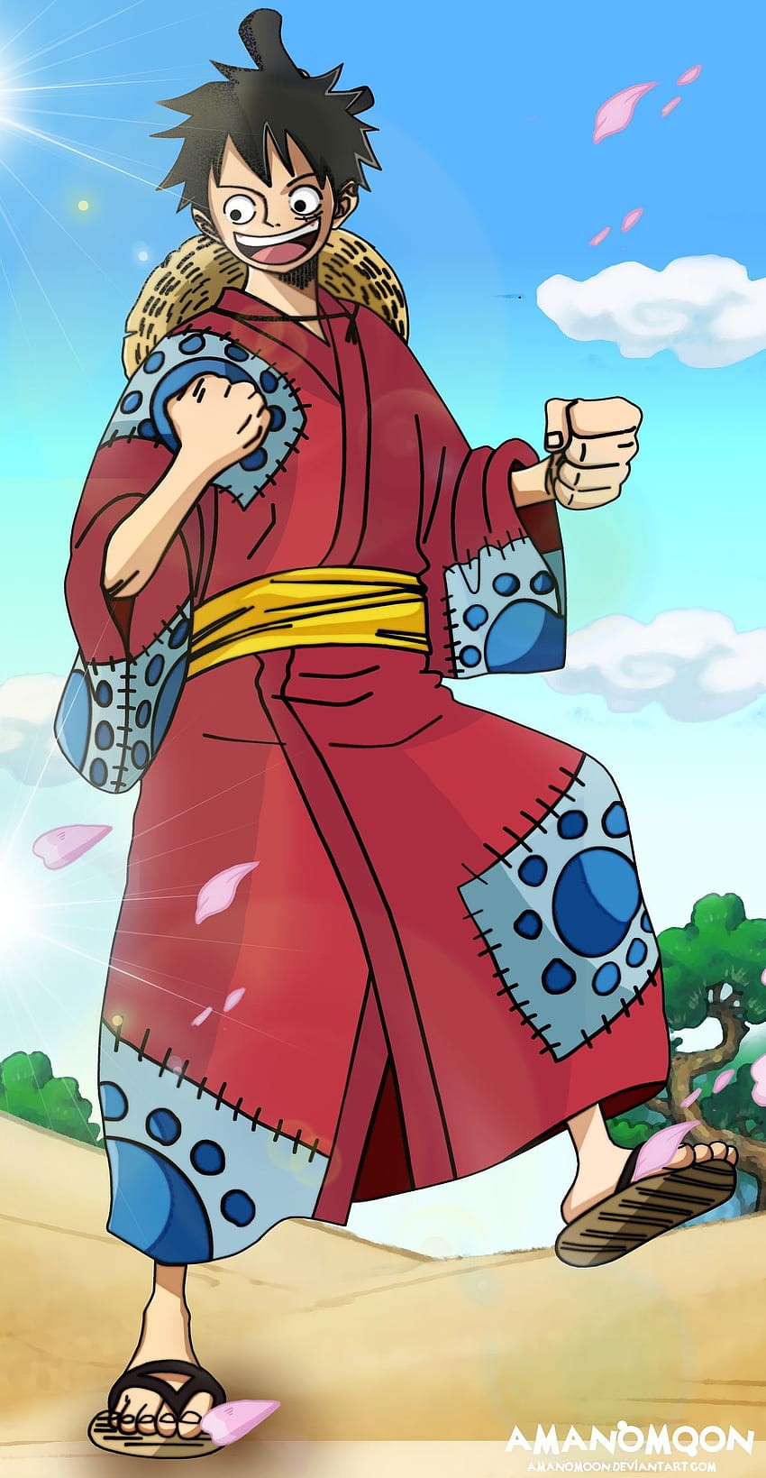 Luffy Gear dễ thương với nụ cười hồn nhiên