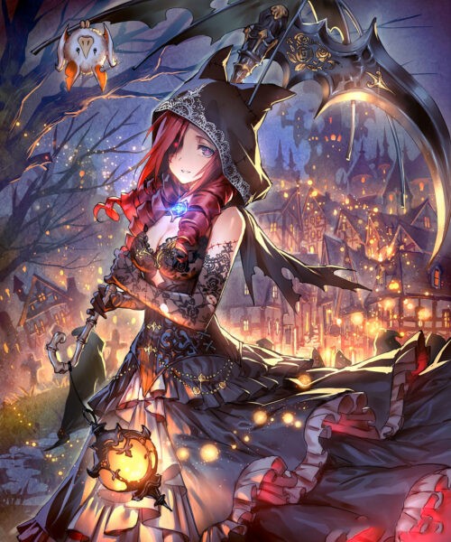 Ma cà rồng anime cute với nụ cười hóm hỉnh