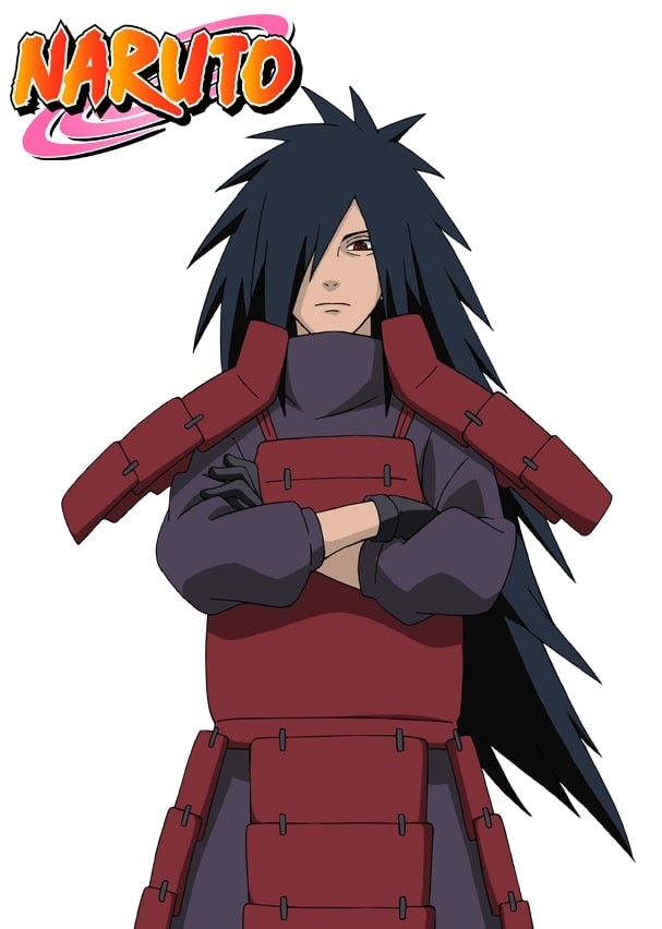 Madara đang suy tư, ánh mắt trầm ngâm và khuôn mặt lạnh lùng khó đoán