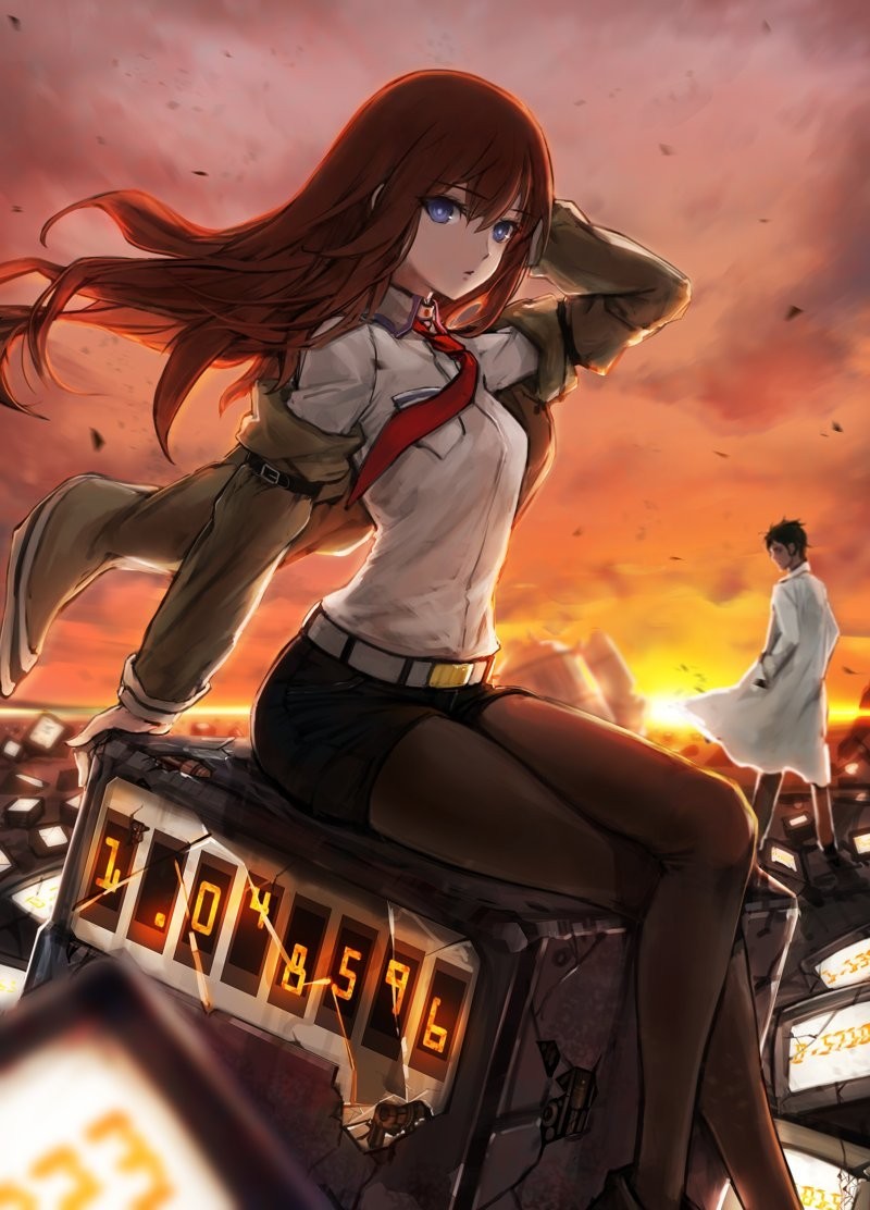 Makise Kurisu nhẹ nhàng nhưng quyết đoán