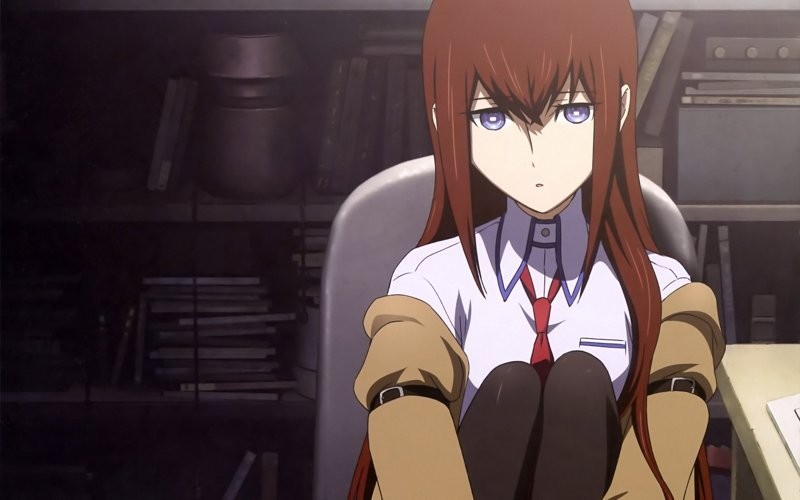 Makise Kurisu trong nhóm nghiên cứu