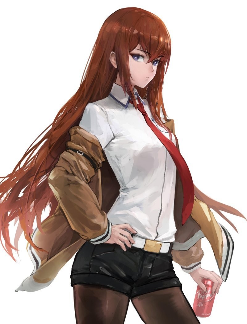 Makise Kurisu tự tin và hiểu biết