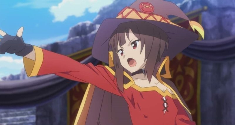 Megumin màu sắc sôi động