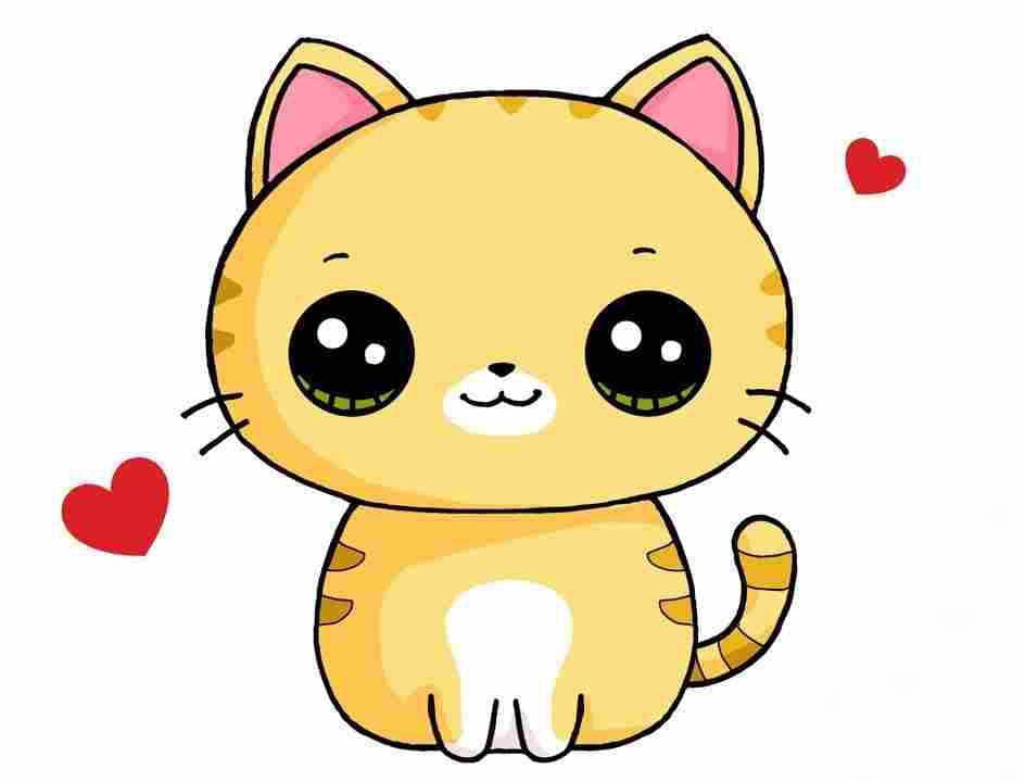 Mèo Anime với biểu cảm tình cảm