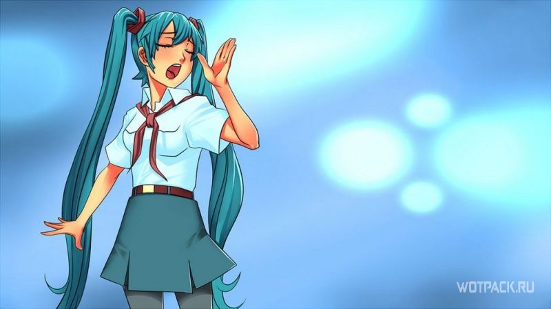 Miku trong Bесконечное лето