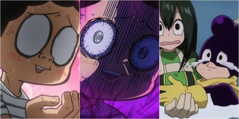 Minoru Mineta với biểu cảm hài hước