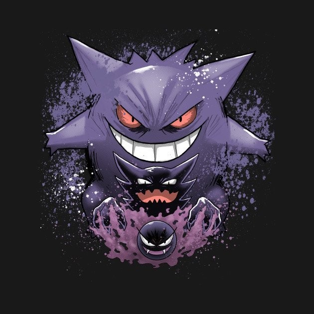 Năng lượng kỳ lạ tỏa ra xung quanh Gengar, thu hút mọi ánh nhìn