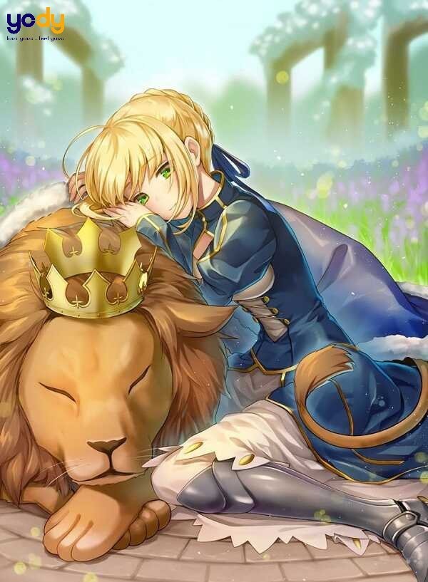 Nhân vật cung Sư Tử trong anime với nét đẹp mạnh mẽ và cuốn hút