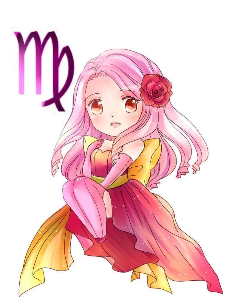 Nhân vật Xử Nữ trong anime với vẻ ngoài dịu dàng nhưng nội tâm mạnh mẽ