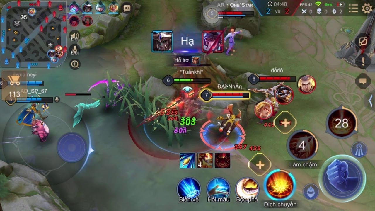 Những combo kỹ năng Lữ Bố