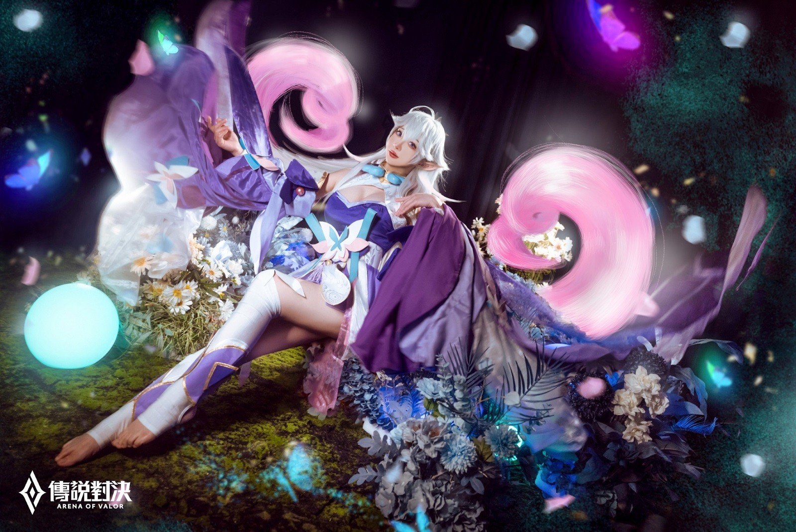Nữ cosplayer khoe trọn đôi chân thon dài trong tạo hình Keera Hồ Điệp
