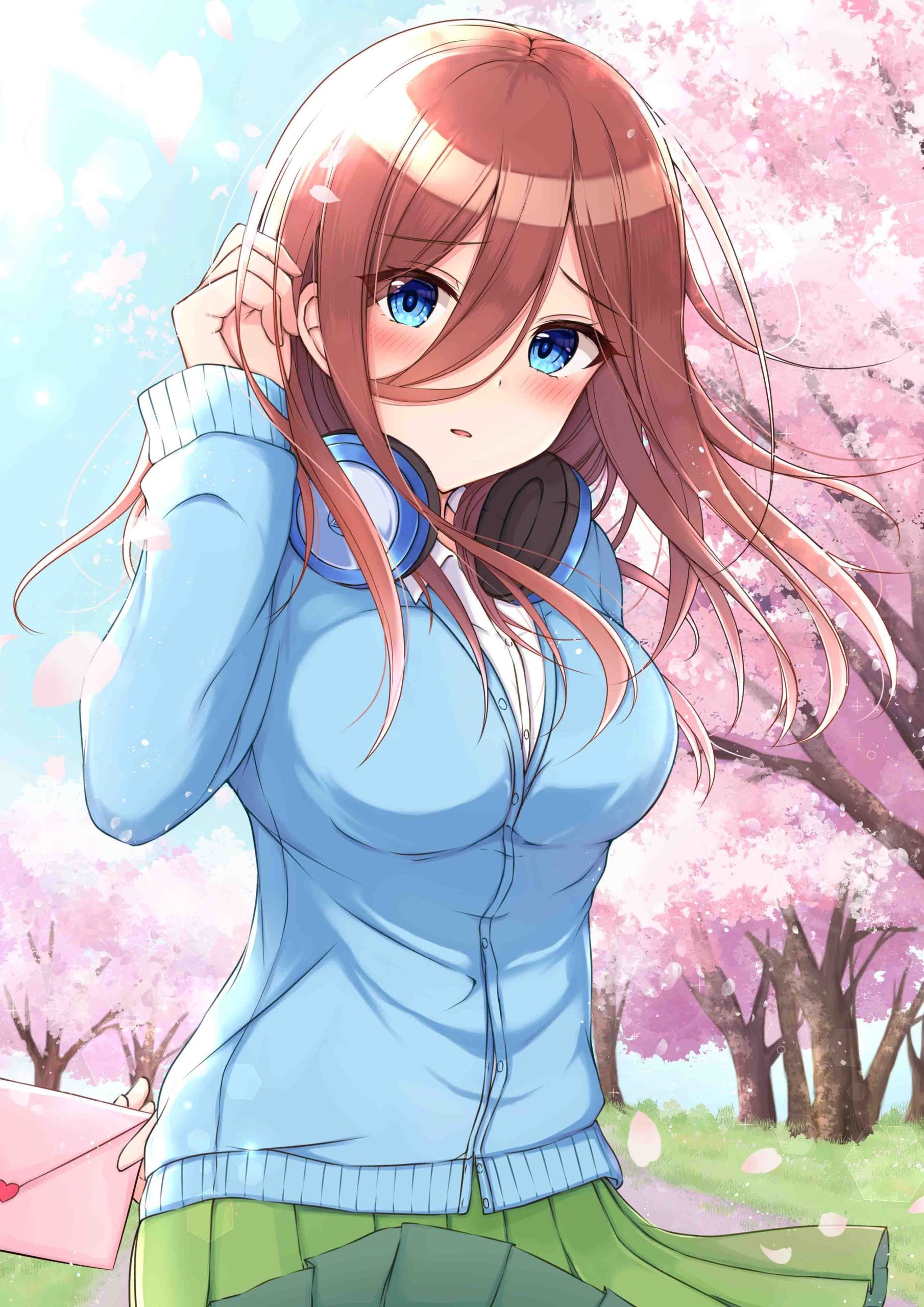 Nụ cười dịu dàng của Miku Nakano