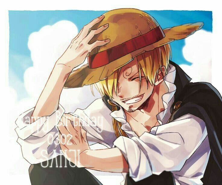 Nụ cười vui vẻ của Sanji