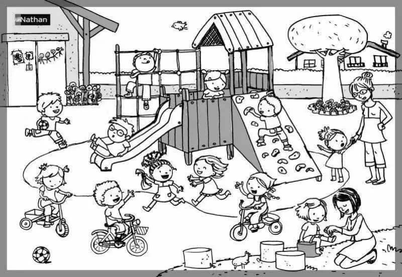 Phát triển năng khiếu mỹ thuật cho bé qua tranh tô màu trường mầm non