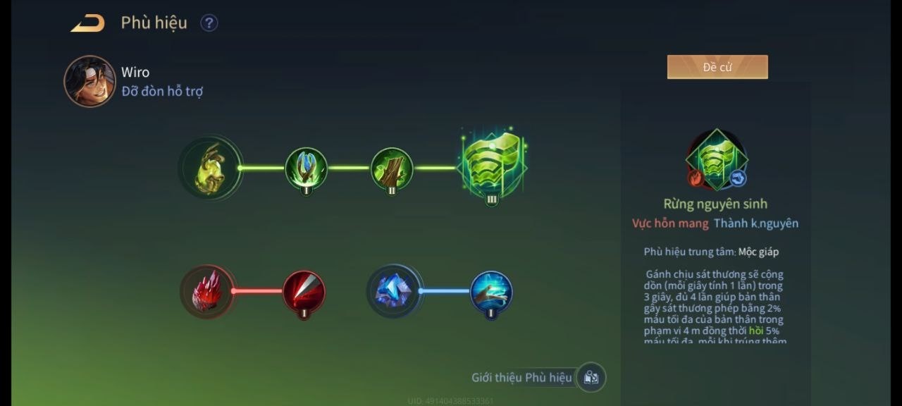 Phù hiệu Wiro full tank