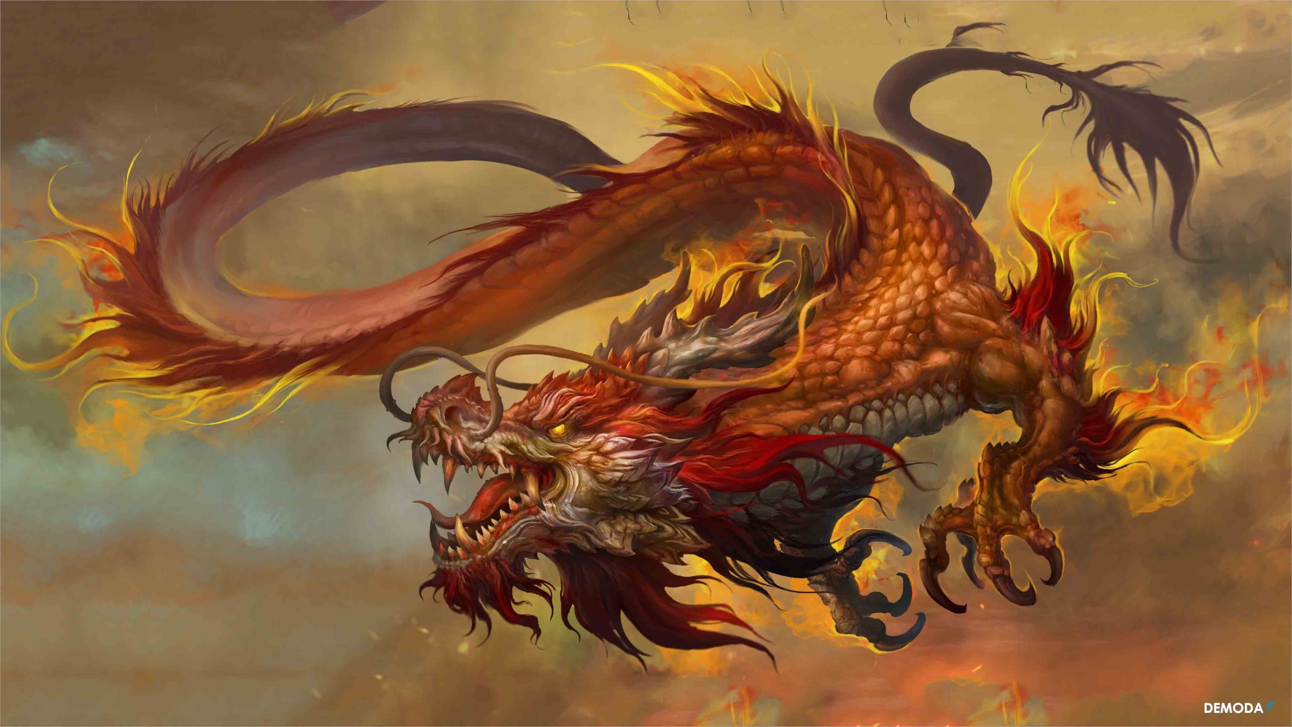 Rồng anime tinh tế và mê hoặc