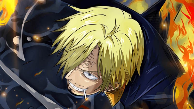 Sanji dứt khoát trong hành động