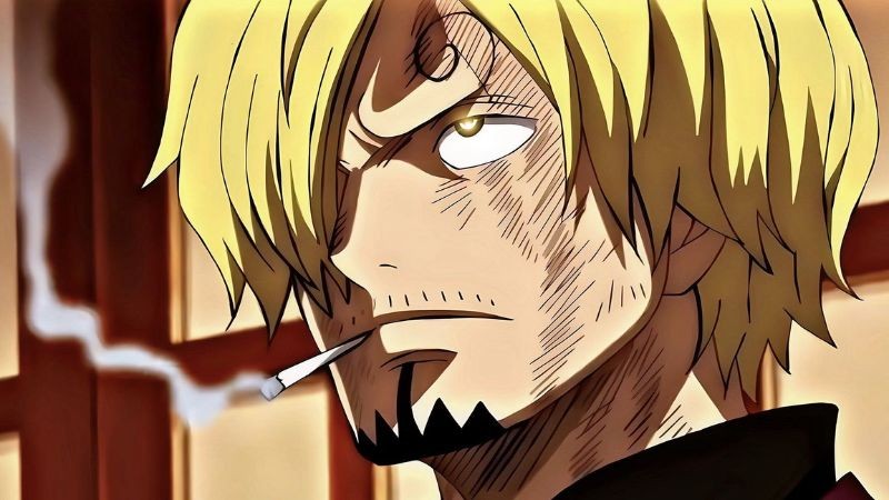 Sanji giữa màn khói bụi