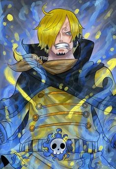 Sanji ngầu với dáng vẻ lạnh lùng