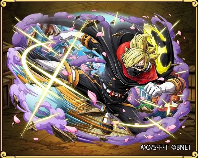 Sanji ra đòn dứt khoát