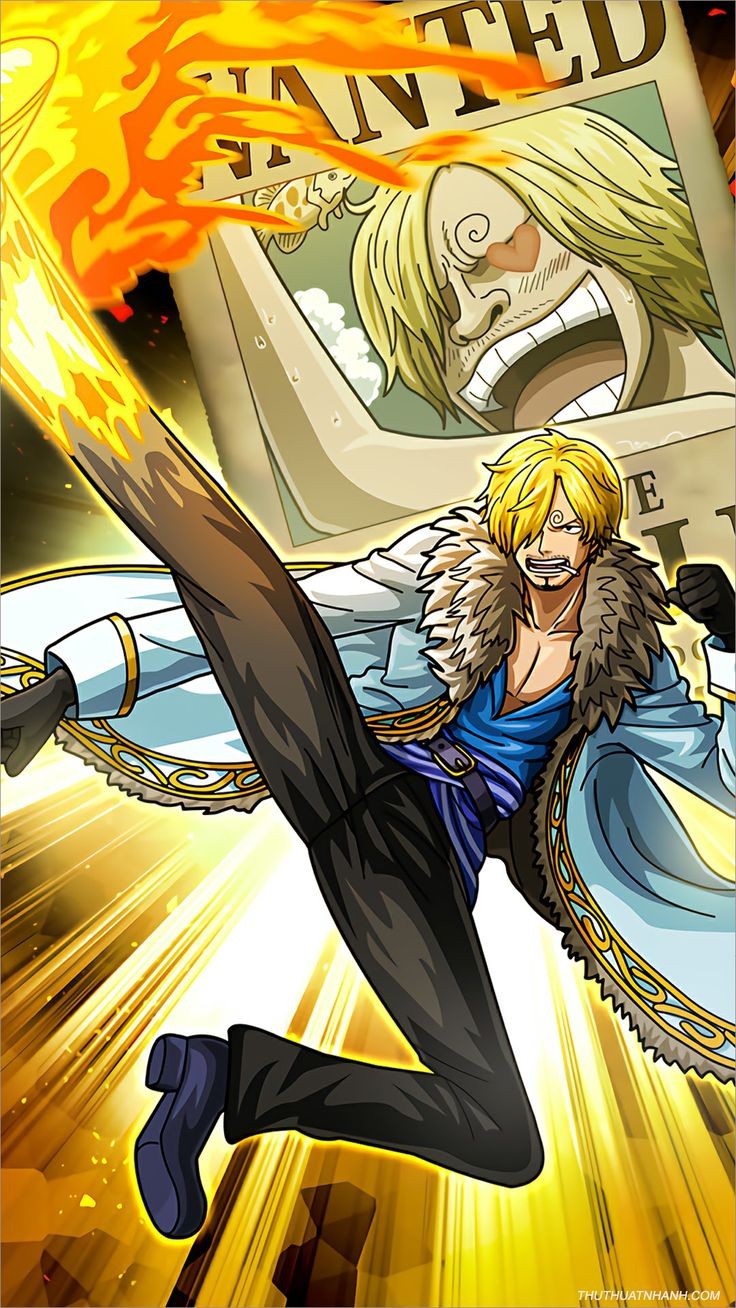 Sanji tung ra cú đá chí mạng