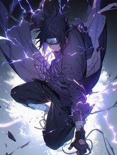 Sasuke với vẻ ngoài mạnh mẽ và uy nghiêm