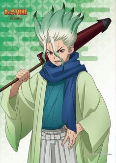 Senku Ishigami toát lên tinh thần bất khuất