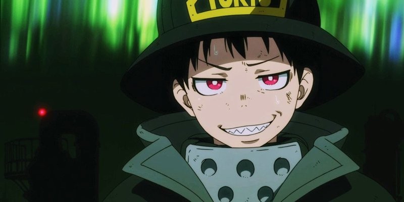 Shinra Kusakabe thể hiện khí chất dũng cảm