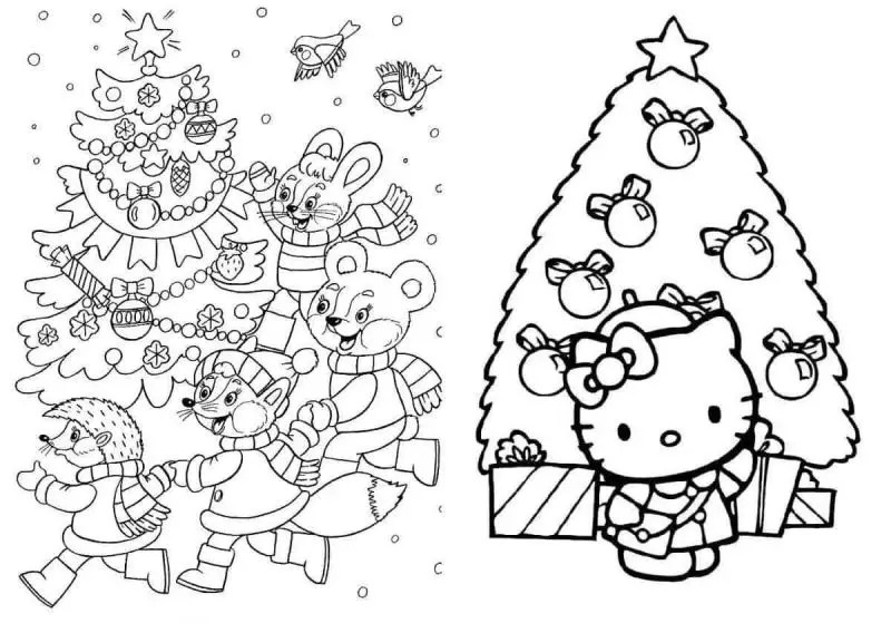 Tặng bé trải nghiệm thú vị với tranh tô màu Noel