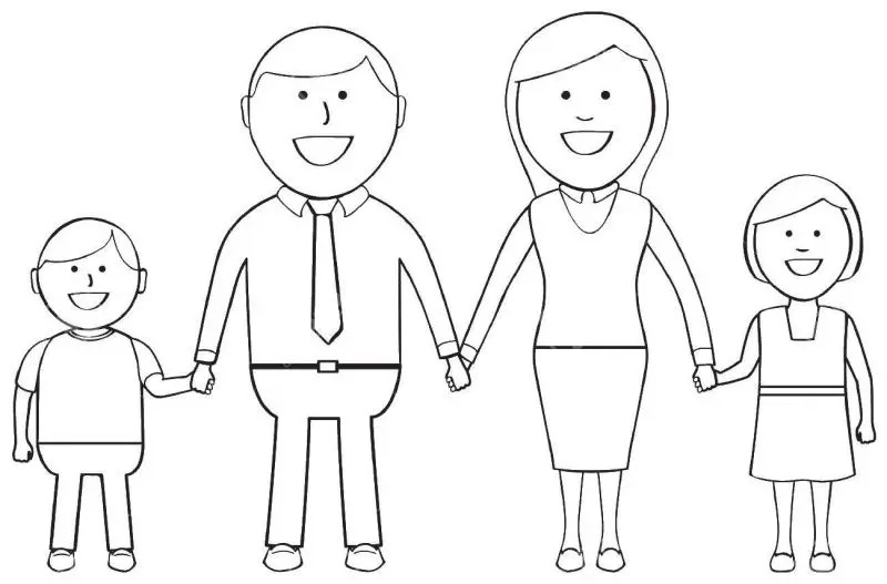 Tăng cường sự kết nối qua tranh tô màu gia đình hạnh phúc của bạn