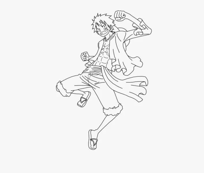 Tạo nên phiên bản Luffy của riêng bạn với bộ tranh tô màu đẹp.