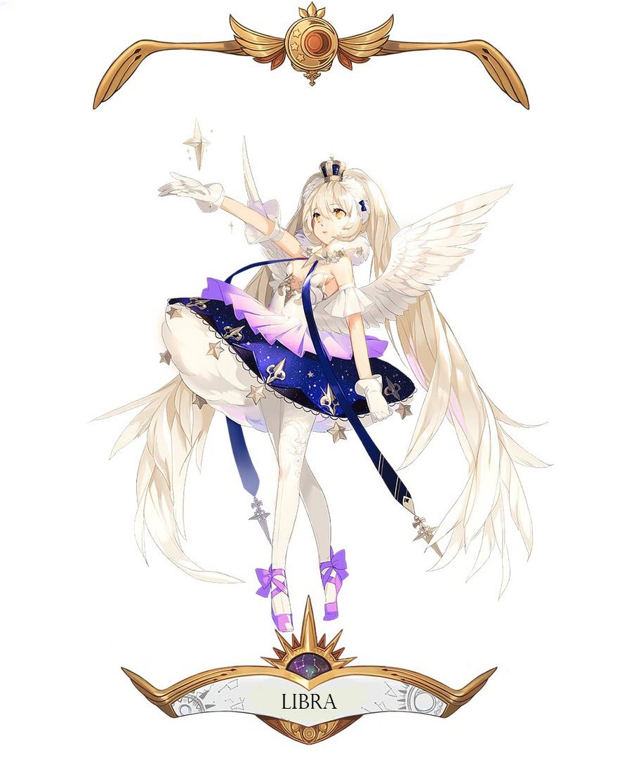 Thiên Bình anime kết hợp giữa sự duyên dáng và trí tuệ sắc sảo