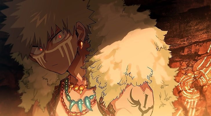 Tinh thần bất khuất của Bakugou qua hình nền