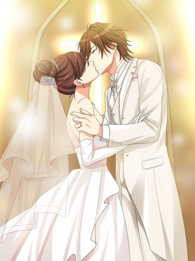 Tình yêu và niềm tin trong ảnh cưới anime