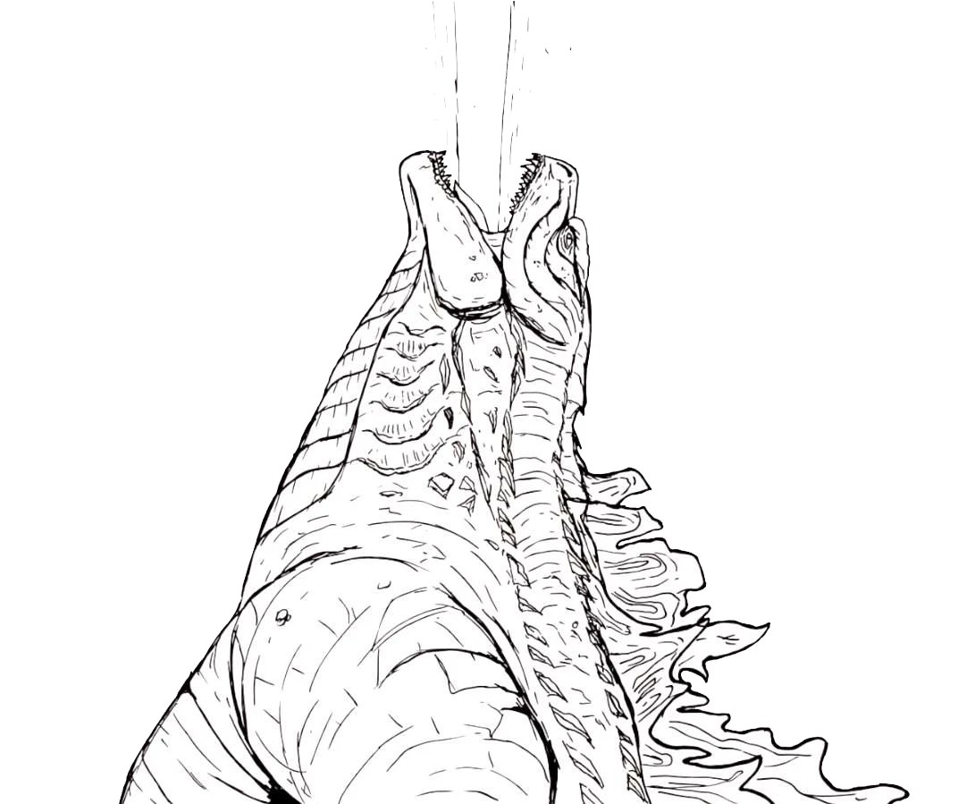 Tô màu Godzilla – hoạt động thú vị giúp bé yêu khám phá thế giới quái vật