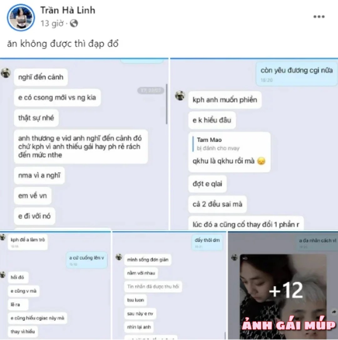 Trần Hà Linh chia tay bạn trai