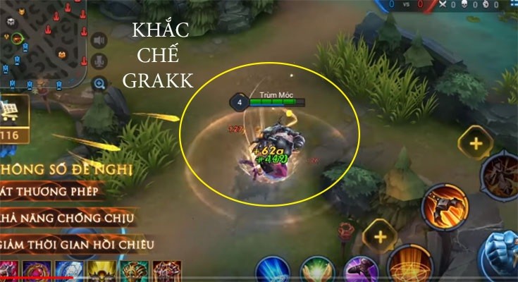 Trang bị khắc chế Grakk
