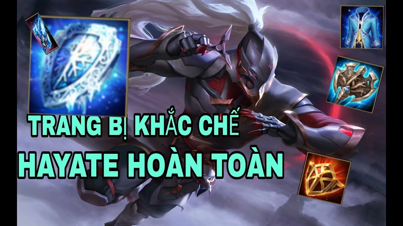 Trang bị khắc chế Hayate