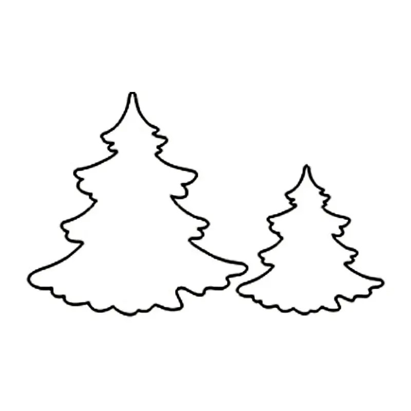 Tranh cây thông Noel ngập tràn sắc màu