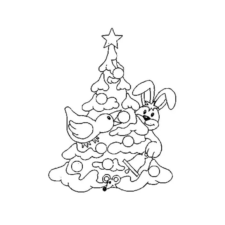 Tranh cây thông Noel phù hợp cho mọi phong cách trang trí