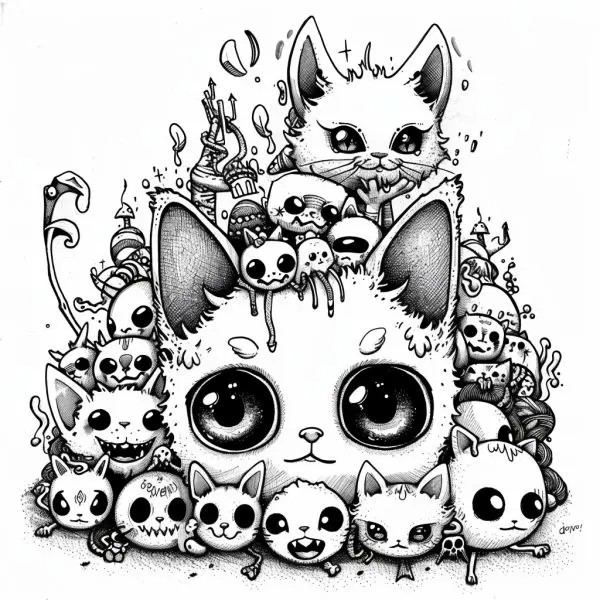 Tranh tô màu doodle giúp phát triển kỹ năng tập trung