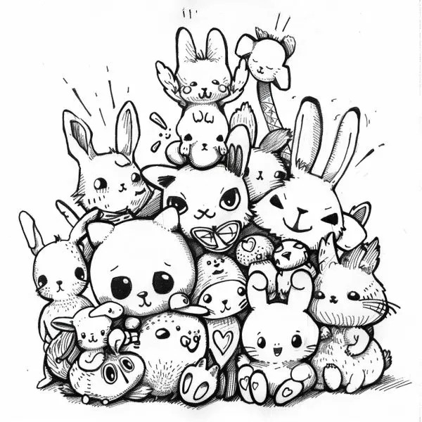 Tranh tô màu doodle kích thích sự sáng tạo